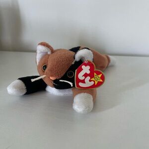Chip the cat beanie baby